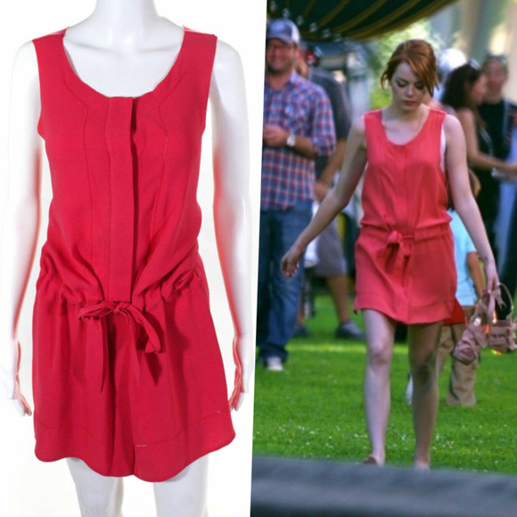 Rag & Bone Sleeveless Mini Casual Dress Pink Red 2 NWOT - Picture 1 of 8